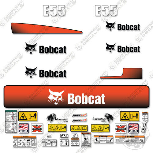 Rent the BOBCAT E55 REAR DOOR DECAL Ellijay Tool Rental